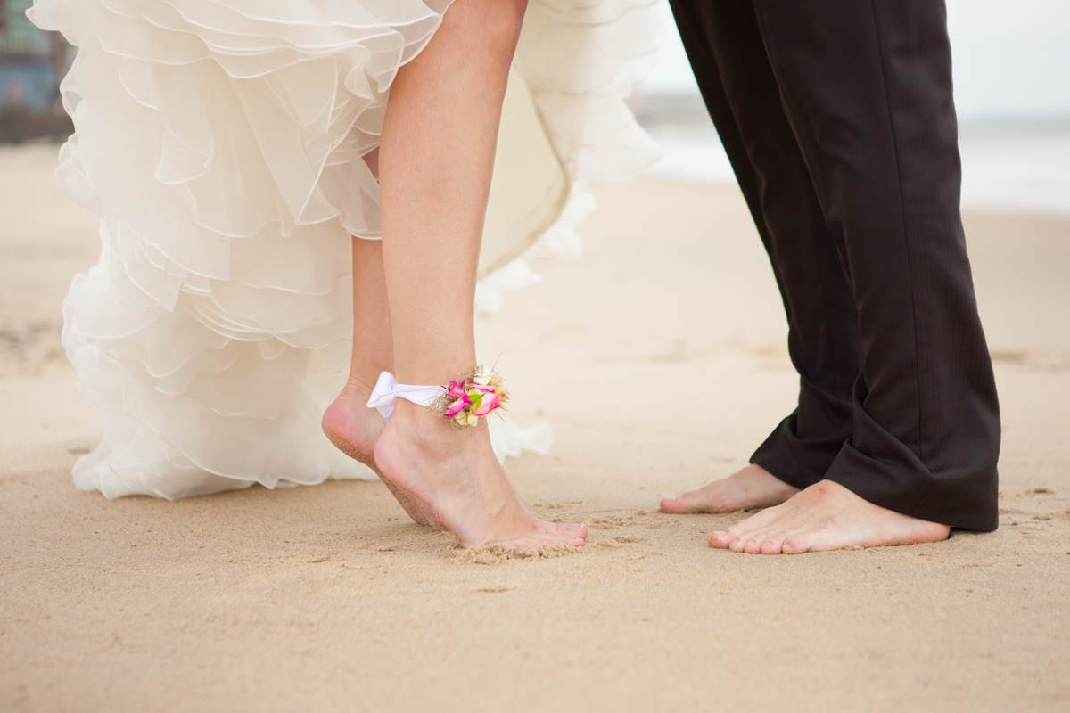 After Wedding Shoot am Strand